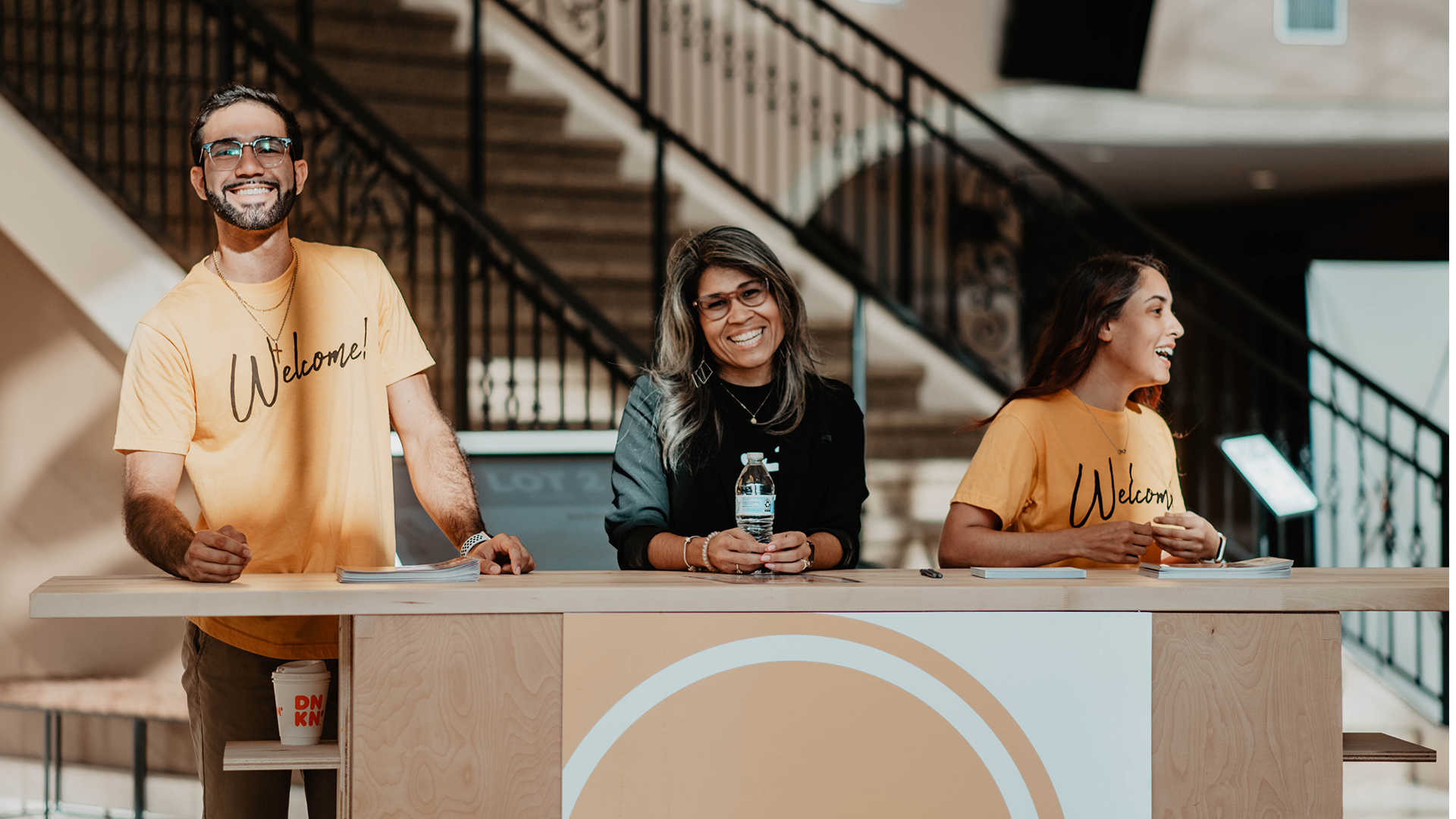 Greeters at Faith